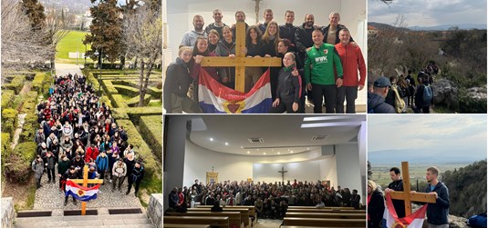 Više od 170 mladih sudjelovalo na Planinarskom križnom putu SKAC-a kroz Šibensku biskupiju